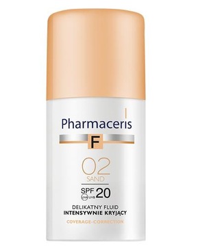 PHARMACERIS F 02 fluid intensywnie kryjący SPF20