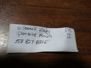 IDEÁLNÍ VZPĚRA/TLAKOVAČ KRYT PORSCHE MACAN 1