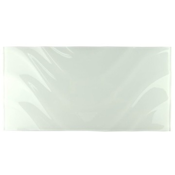Płytka 3D Tafla szklana biała Top Wave 600x300x8mm