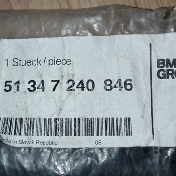 BMW 1 F20 F21 2012 ZADNÍ STRANA PRAVÁ LIŠTA