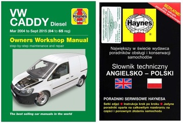 VW CADDY Diesel (2004-2015) instrukcja napraw Haynes +GRATIS 24h
