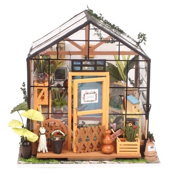 КРАСИВЫЙ Деревянный Кукольный Домик МЕГА ДЕТАЛИ ДЛЯ СБОРКИ МАЛЕНЬКОГО МОДЕЛЬНОГО ДОМА своими руками