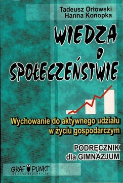 Wiedza o społeczeństwie Podręcznik Orłowski
