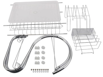 КАПЕЛЬНИЦА, ПОДДОН ДЛЯ СУШКИ ПОСУДЫ, ДВУХУРОВНЕВОЙ ПОДДОН