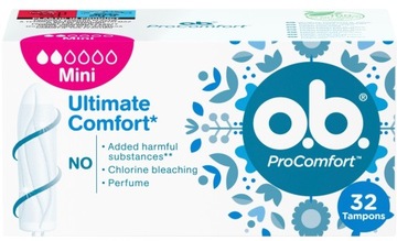 OB ProComfort Mini Tampony Higieniczne 32 sztuki