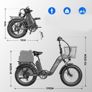 Электрический велосипед FAFREES FF20 Polar 20 дюймов, 160 км