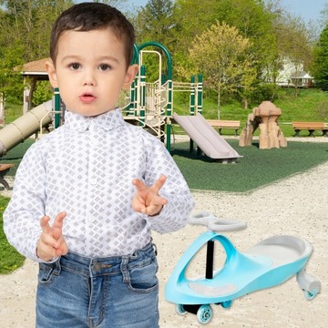 ГРАВИТАЦИОННАЯ АВТОКАТКА ДЛЯ ДЕТЕЙ TWISTER, РЕЗИНОВЫЕ, СВЕТЯЩИЕСЯ СВЕТОДИОДНЫЕ КОЛЕСА