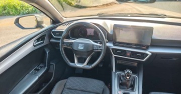 Seat Leon IV Hatchback 1.5 EcoTSI 150KM 2021 Seat Leon 1.5 FR Benzyna 150ps. Virtualne Zegary Klimatronic x3 Indukcja 2, zdjęcie 23