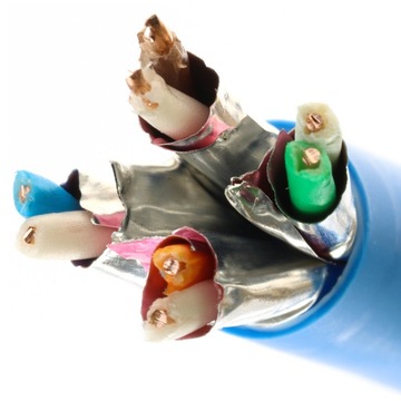 Kabel sieciowy LAN kat.6A U/FTP 100m Telegärtner