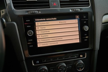 Volkswagen Golf VII Hatchback 3d Facelifting 1.6 TDI-CR DPF BMT 115KM 2019 VW GOLF VII 1.6 diesel 115KM Navi DVD led Alu16 zarejestrowany w Polsce, zdjęcie 32