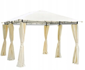 УСТРОЙСТВО ПАВИЛЬОНА ДЛЯ ВЕЧЕРИНКИ БЕСЕДКА-ШАТРА 3х4х2,65 м