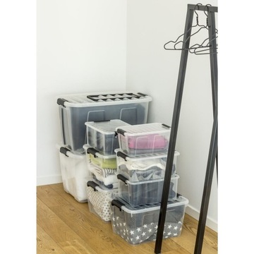 Контейнер для хранения HomeBox 31 л с крышкой