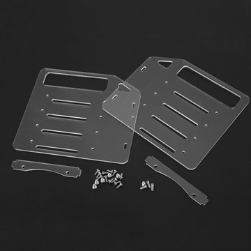 czterowarstwowe przezroczyste zewnętrzne dyski twarde komputera stacjonarnego dysk twardy HDD