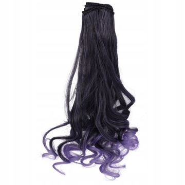25cm*100cm Doll Curly Hairs BJD Wigs for 1/3 1/4