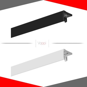 МАЛЕНЬКАЯ АЛЮМИНИЕВАЯ ПОТОЛОЧНАЯ рейка + АЛЮМИНИЕВАЯ КРЫШКА ВМЕСТИМОСТЬЮ 350 СМ