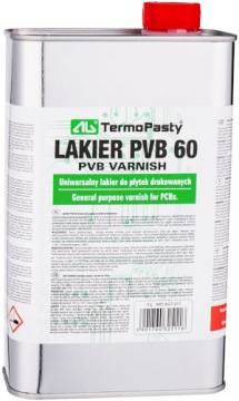 AG LAKIER PVB 60 DO PŁYTEK DRUKOWANYCH 1L