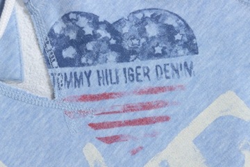 TOMMY HILFIGER DENIM AMERICAN BRAND BLUZA Z KAPTUREM KANGURKA r. S