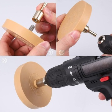 РЕЗИНОВЫЙ ДИСК ДЛЯ СНЯТИЯ КЛЕЯ С АДАПТЕРА СВЕРЛИЛЬНОГО СТАНКА