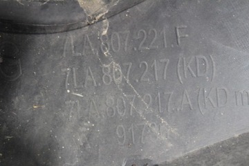 ПЕРЕДНИЙ БАМПЕР VW T6 LIFT T6.1 ALL NICE 7LA807221F