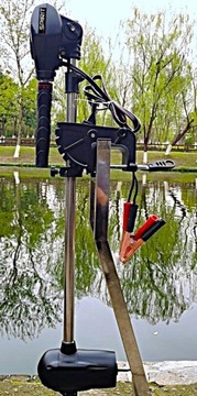 Подвесной электродвигатель для понтонной лодки SPIRIT 110Lbs 12/24V - КОМПЛЕКТ