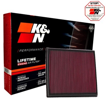 BMW 5 F10 F11 F07 535I K&N FILTR 33-2428