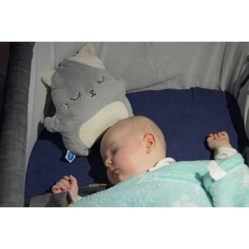 Huming Teddy Bear, мягкая игрушка, Шепчущий мишка для сна, Серый котёнок, Бесплатные батарейки ХИТ