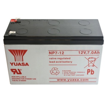 YUASA NP7-12 7AH 12V AGM NP 7-12 JAPAN