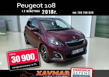 Peugeot 108 2018 Peugeot 108 Peugeot 108 PureTech 82 Top Allure