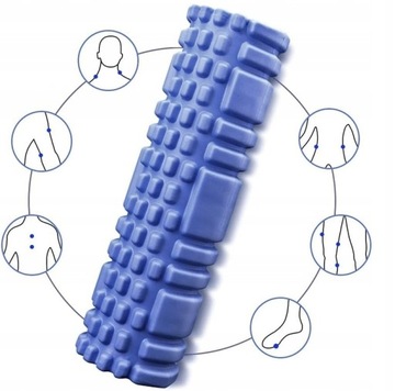 РОЛИК ДЛЯ ТРЕНИРОВОЧНОГО МАССАЖА CROSSFIT РОЛИКОВЫЙ МАССАЖЕР 33х13