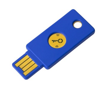 Ключ безопасности Yubico U2F NFC