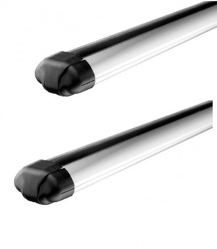 Norauto Belki Dachowe Aluminiowe 120cm BB = Thule 861 do bagażnika relingi