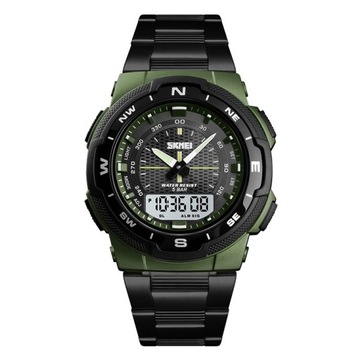 Zegarek męski SKMEI bransoleta LED 12/24 h kj1