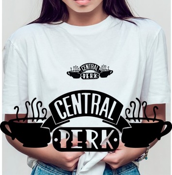 KOSZULKA FRIENDS PRZYJACIELE SERIAL LOGO CENTRAL PERK WYBIERZ ROZMIAR