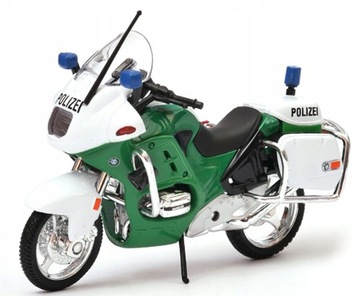 BMW R 1100 RT POLICJA ZIELONY METAL WELLY 1:18