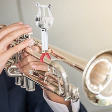 ДЕРЖАТЕЛЬ ДЛЯ Нот для трубы, металлическая лира