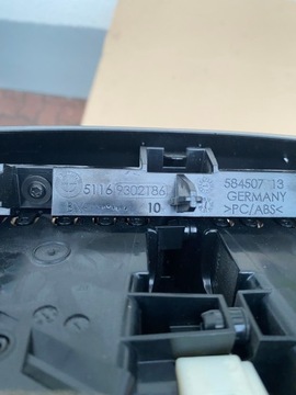 BMW G11 G12 КОРПУС ЗАДНЕЙ ВОЗДУШНОЙ ЛОСТИ 9302186