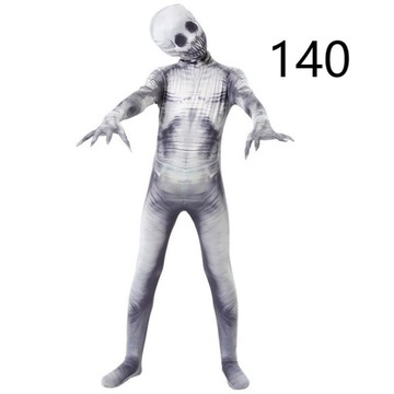 Kostium dziecięcego szkieletu na Halloween