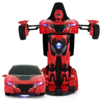 Мини-трансформер Die Cast 1:32 RTR красный