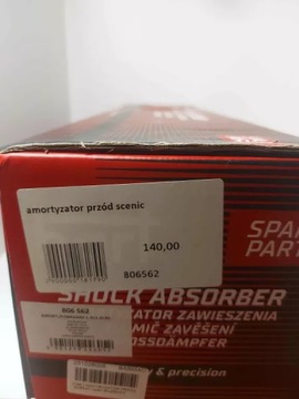 АМОРТИЗАТОР ПЕРЕДНИЙ SCENIC HART/BOX