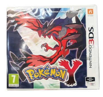 POKEMON Y NINTENDO 3DS NOWA FOLIA 3xANG
