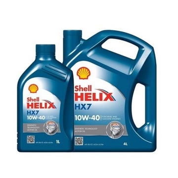 SHELL HELIX HX7 10W40 olej silnikowy 5L