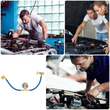 МНОГОФУНКЦИОНАЛЬНЫЙ ШЛАНГ ЗАПРАВКИ ХЛАДАГЕНТА R134A, МОНТАЖНАЯ ТРУБА