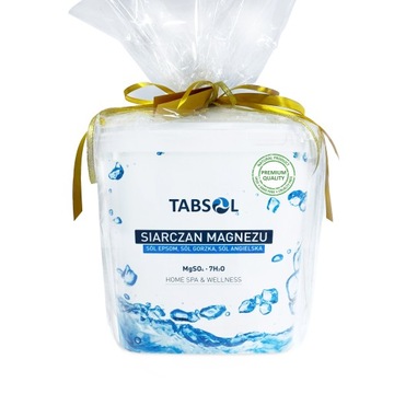 SIARCZAN MAGNEZU SÓL EPSOM ANGIELSKA GORZKA 5KG (PREZENT) NIEMCY