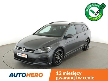 Volkswagen Golf VII GTD Variant Facelifting 2.0 TDI-CR BMT 184KM 2019 Volkswagen Golf DSG full LED navi klima auto