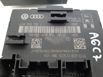 Модуль двери 4G8959795G Audi A6 C7