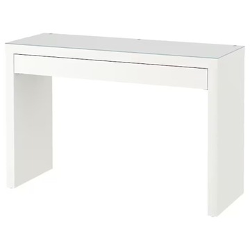 IKEA MALM toaletka z szufladą 120x41 cm BIAŁY