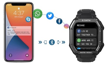 SMARTWATCH СПОРТИВНЫЕ ЧАСЫ SMARTBAND PULS SPORT SPORTS BAND FIT PRO BT