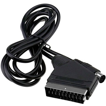 СОЕДИНИТЕЛЬНЫЙ КАБЕЛЬ RGB EURO SCART ДЛЯ КОНСОЛИ SEGA SATRUN 180 СМ