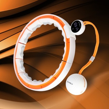 HULA HOP С МАГНИТАМИ И ВЕСОМ МЕТАЛЛИЧЕСКИХ СОЕДИНЕНИЙ ЗАРЯДКА USB