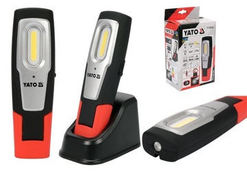 LAMPA WARSZTATOWA LED AKU 2600mAh STACJA ŁADUJĄCA